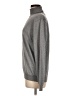 Jeanne Pierre Metallic Gray Turtleneck Sweater Size M - photo 5