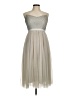 Needle & Thread 100% Polyester Gray Cocktail Dress Size 8 - photo 1