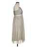 Needle & Thread 100% Polyester Gray Cocktail Dress Size 8 - photo 4