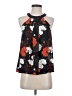 Papermoon 100% Polyester Black Sleeveless Blouse Size XS - photo 1