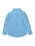 Vineyard Vines Performance Checkered-gingham Blue Long Sleeve Button-Down Shirt Size 6 - photo 2