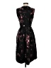 En Focus Studio Floral Black Cocktail Dress Size 4 - photo 2