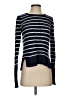 Abercrombie & Fitch Stripes Blue Pullover Sweater Size S - photo 1