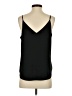 Express 100% Polyester Black Sleeveless Top Size S - photo 2