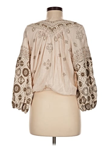 Free People 3/4 Sleeve Blouse (view 2)