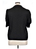 Sandro 100% Viscose Black Short Sleeve Blouse Size XL (4) - photo 2