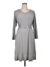 Anthony Richards Solid Gray Casual Dress Size XL (petite) - photo 1