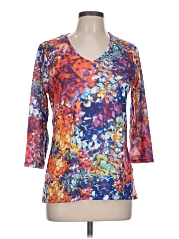 Coldwater Creek 3/4 Sleeve T-Shirt (view 1)