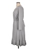 Anthony Richards Solid Gray Casual Dress Size XL (petite) - photo 5
