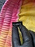 Zaful 100% Polyester Tie-dye Orange Pink Casual Skirt Size 8 - photo 4