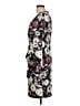 BCBGMAXAZRIA Print Purple Cocktail Dress Size L - photo 5