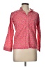 Unbranded Paisley Pink 3/4 Sleeve Button-Down Shirt Size L - photo 1