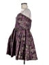 Jay Godfrey Paisley Gold Purple Cocktail Dress Size 10 - photo 5