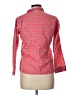 Unbranded Paisley Pink 3/4 Sleeve Button-Down Shirt Size L - photo 2