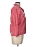 Unbranded Paisley Pink 3/4 Sleeve Button-Down Shirt Size L - photo 4
