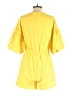 TCEC 100% Polyester Solid Yellow Romper Size M - photo 2