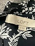 Ann Taylor LOFT 100% Polyester Black Sleeveless Blouse Size M - photo 7