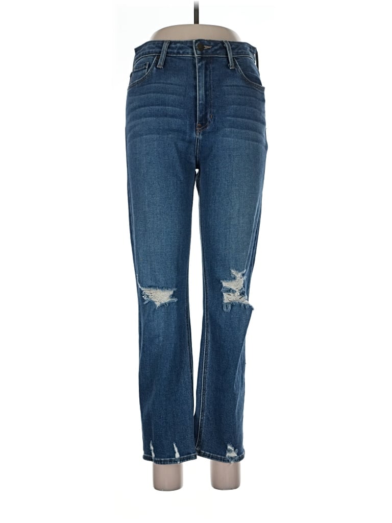 Pre-owned Just Black Jeans In Blue