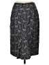 Ann Taylor Paisley Gray Formal Skirt Size 2 - photo 2