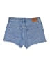 Levi's 100% Cotton Blue Denim Shorts Size 30 waist - photo 2