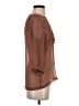 Zara Basic Brown 3/4 Sleeve Blouse Size S - photo 4