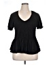 Torrid Black Short Sleeve Top Size 2X Plus (2) - photo 1