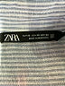 Zara Blue 3/4 Sleeve Button-Down Shirt Size XS - photo 7