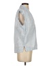 FRAME 100% Cotton Blue Sleeveless Blouse Size S - photo 4