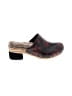 Jambu 100% Leather Burgundy Mule/Clog Size 6 1/2 - photo 1