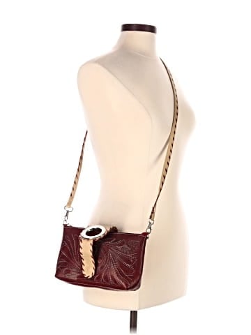 Leaders in Leather Leather Crossbody Bag (view 2)