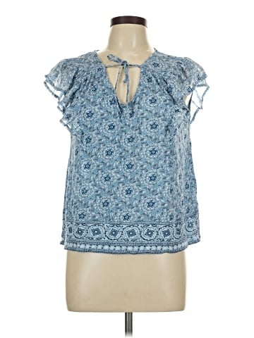 Lucky Brand Short Sleeve Blouse (view 1)