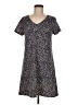 Nine West Polka Dots Blue Casual Dress Size M - photo 1