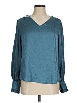 White House Black Market 3/4 Sleeve Blouse (view 1)