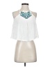 Aeropostale 100% Rayon White Sleeveless Blouse Size XS - photo 1