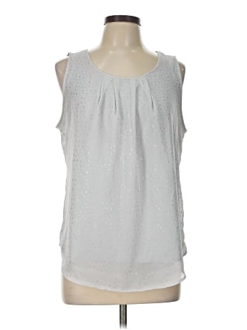 Ann Taylor Factory Sleeveless Blouse (view 1)