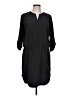 Lole Solid Black Casual Dress Size L - photo 1