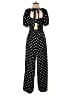 Assorted Brands Polka Dots Black Jumpsuit Size S - photo 2
