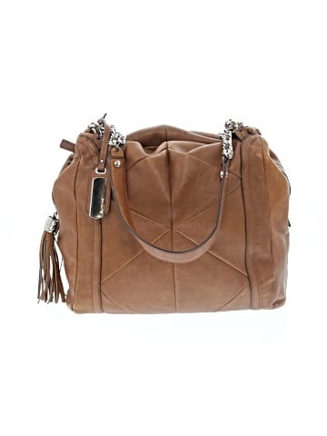 B Makowsky Leather Shoulder Bag (view 1)