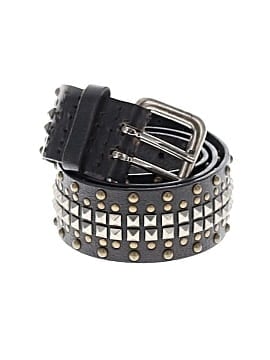 Rough Roses Leather Belt