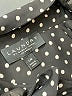 Laundry by Shelli Segal 100% Polyester Polka Dots Black Long Sleeve Blouse Size L - photo 7