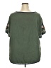 Unbranded Green Short Sleeve Blouse Size XXXXXL - photo 2