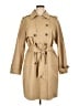 Lands' End 100% Polyester Tan Trenchcoat Size XL - photo 1