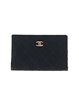 Chanel Vintage Leather Diamond Stitched Compact Flap Wallet (view 1)