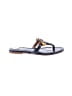 J. McLaughlin Blue Flip Flops Size 7 1/2 - photo 1