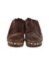 Chocolat Blu 100% Leather Brown Mule/Clog Size 8 1/2 - photo 2