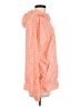 Columbia 100% Polyester Print Orange Windbreaker Size M - photo 4