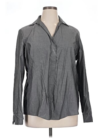 MING WANG Long Sleeve Blouse (view 1)