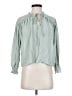Zara Green Long Sleeve Blouse Size S - photo 1