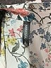 Massini Floral White 3/4 Sleeve Blouse Size L - photo 7