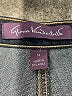Gloria Vanderbilt Chevron-herringbone Blue Jeans Size 14 - photo 7